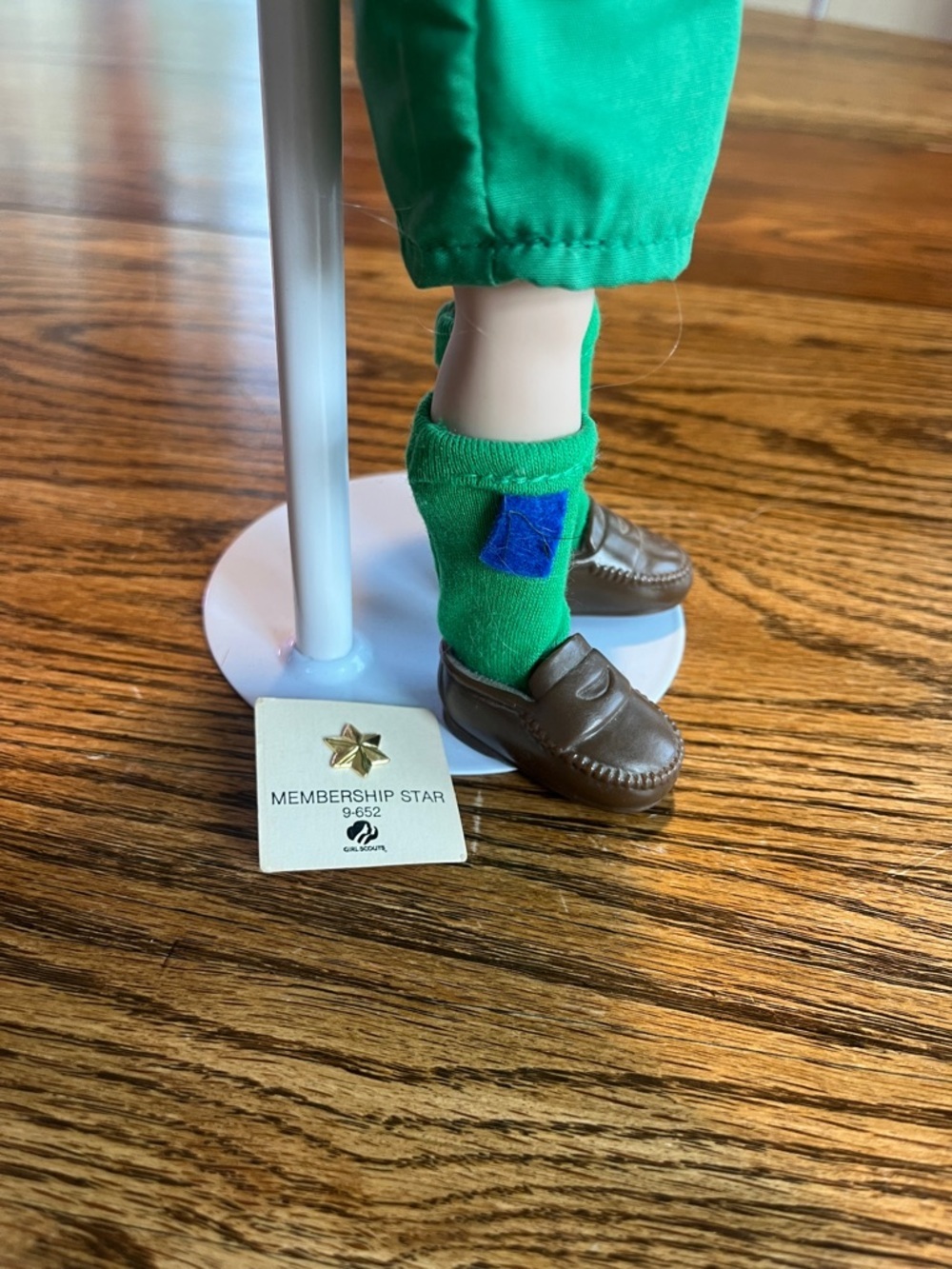 Vintage Girl Scout Doll with Membership Star ⭐️ - Picture 9 of 16